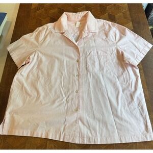 Jones New York Pink Button Down Shirt